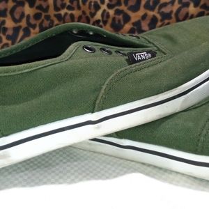VANS Authentic Moss Green Lo-Pro 